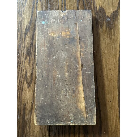 Wood Wooden‎ Young Saint John The Baptist Plaque - Picture 5 of 11